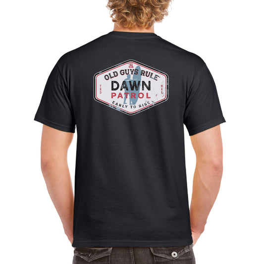 OGR Dawn Patrol Tee 3XL Black Mens Tshirt by Acme | The Bloke Shop