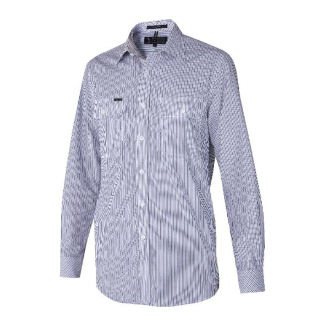 Double Pocket Check Long Sleeve Shirt