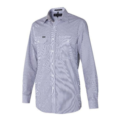 Double Pocket Check Long Sleeve Shirt
