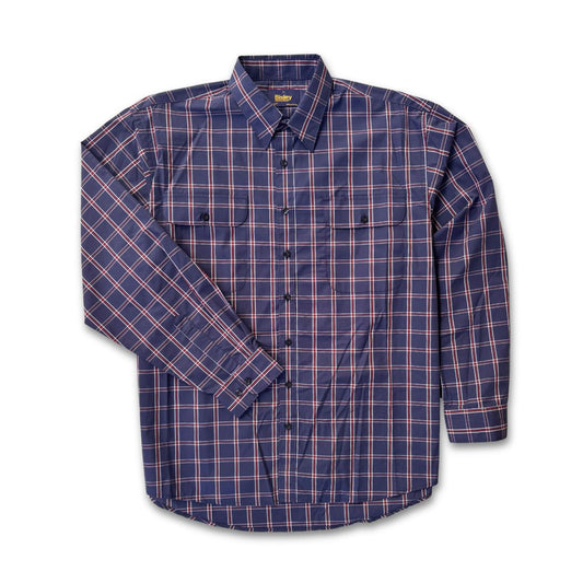 Double Pocket Check Long Sleeve Shirt