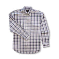 Double Pocket Check Long Sleeve Shirt S25