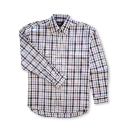 Double Pocket Check Long Sleeve Shirt S25