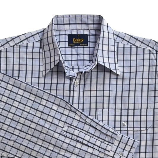Double Pocket Check Long Sleeve Shirt S26