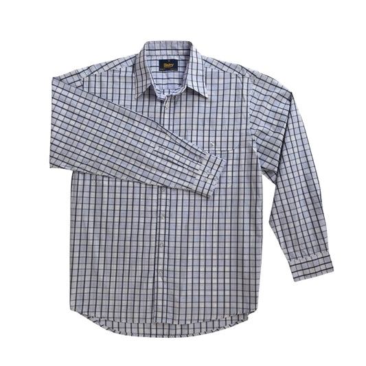 Double Pocket Check Long Sleeve Shirt S26