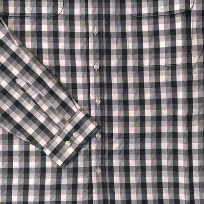 Double Pocket Check Long Sleeve Shirt W26