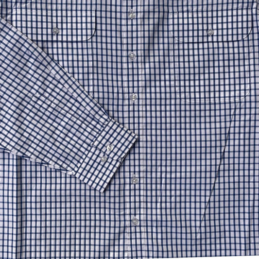 Double Pocket Check Long Sleeve Shirt W26