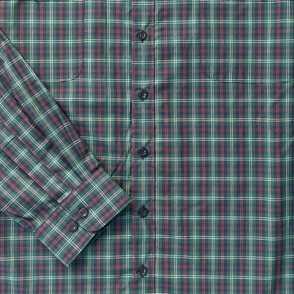 Double Pocket Check Long Sleeve Shirt W26