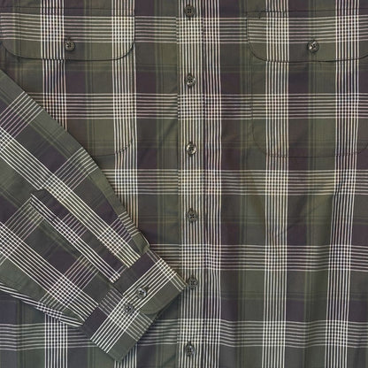 Double Pocket Check Long Sleeve Shirt W26