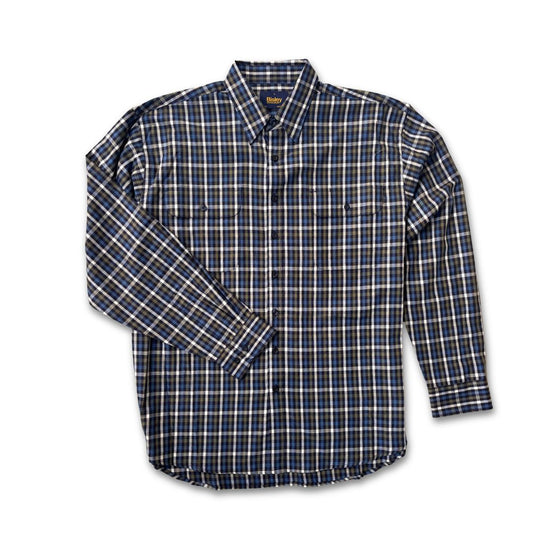Double Pocket Check Long Sleeve Shirt W26