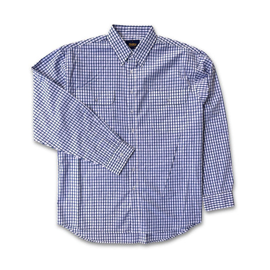 Double Pocket Check Long Sleeve Shirt W26