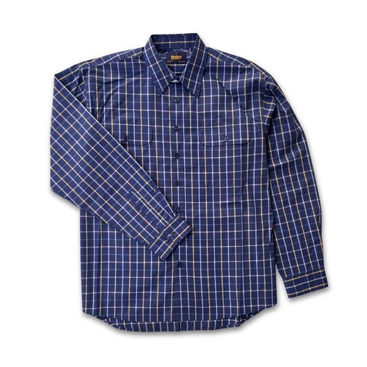 Double Pocket Check Long Sleeve Shirt W26