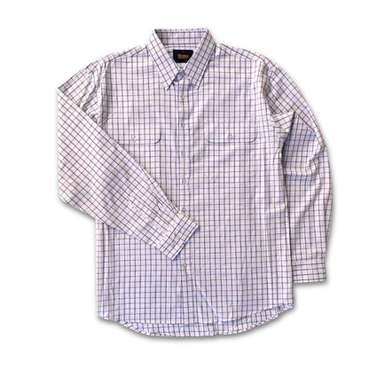 Double Pocket Check Long Sleeve Shirt W26