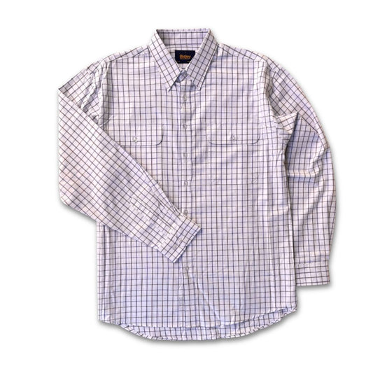Double Pocket Check Long Sleeve Shirt W26