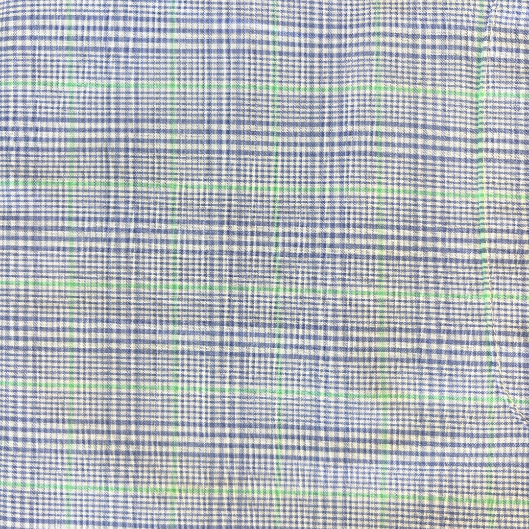 Double Pocket Check Short Sleeve Shirt