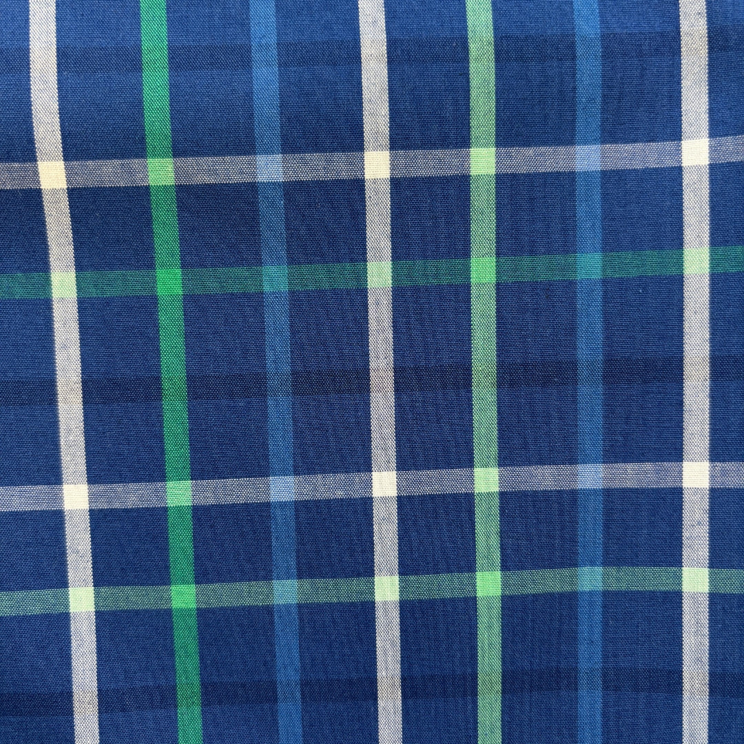 Double Pocket Check Short Sleeve Shirt