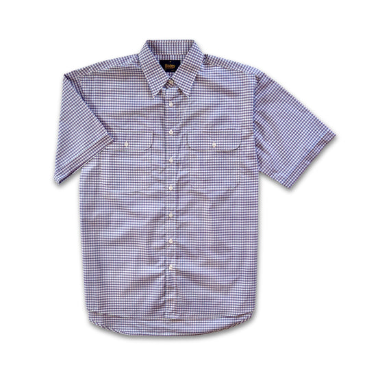 Double Pocket Check Short Sleeve Shirt S25