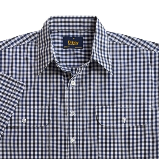 Double Pocket Check Short Sleeve Shirt S26