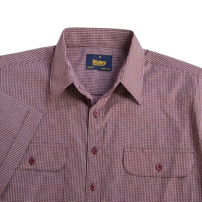 Double Pocket Check Short Sleeve Shirt S26