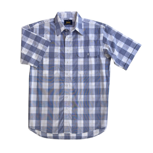 Double Pocket Check Short Sleeve Shirt S26