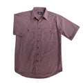 Double Pocket Check Short Sleeve Shirt S26