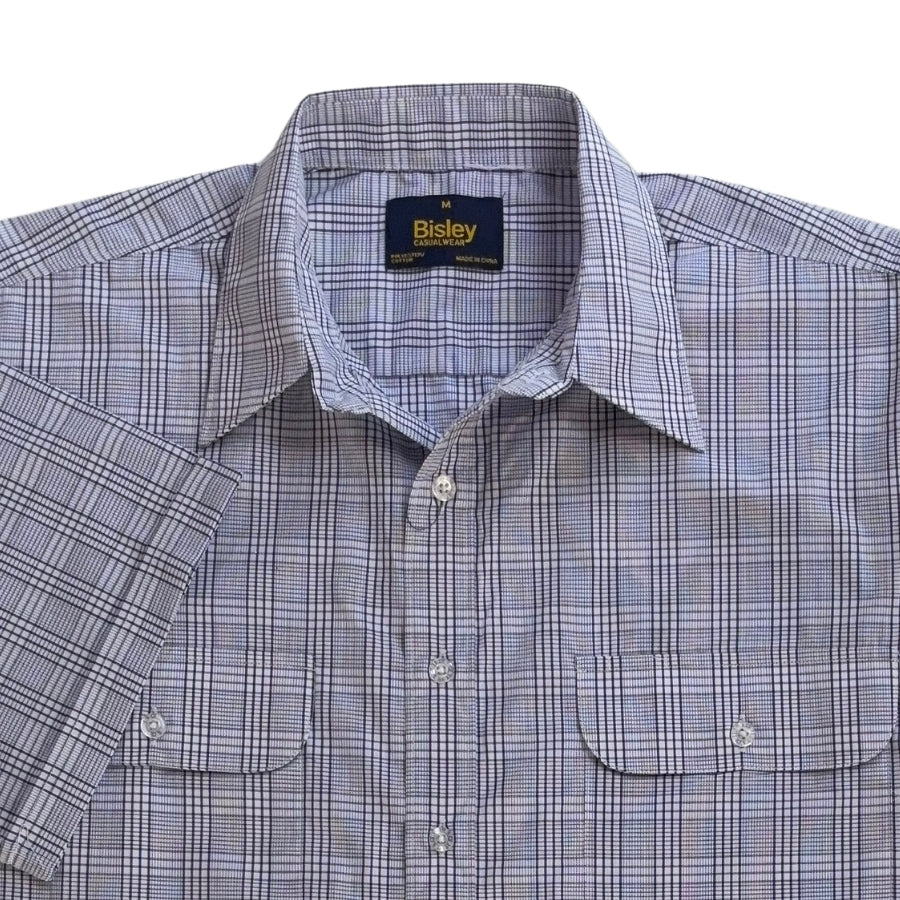 Double Pocket Check Short Sleeve Shirt S26