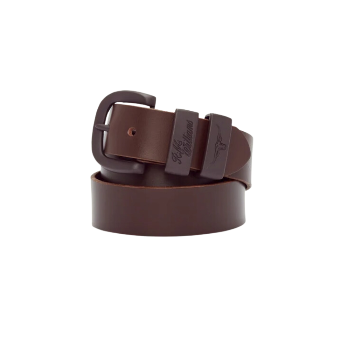 Drover Belt 32 Chocolate Belt by RM Williams | The Bloke Shop