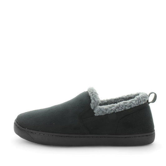 Eliu Slipper 10 Black Mens Footwear by Panda | The Bloke Shop