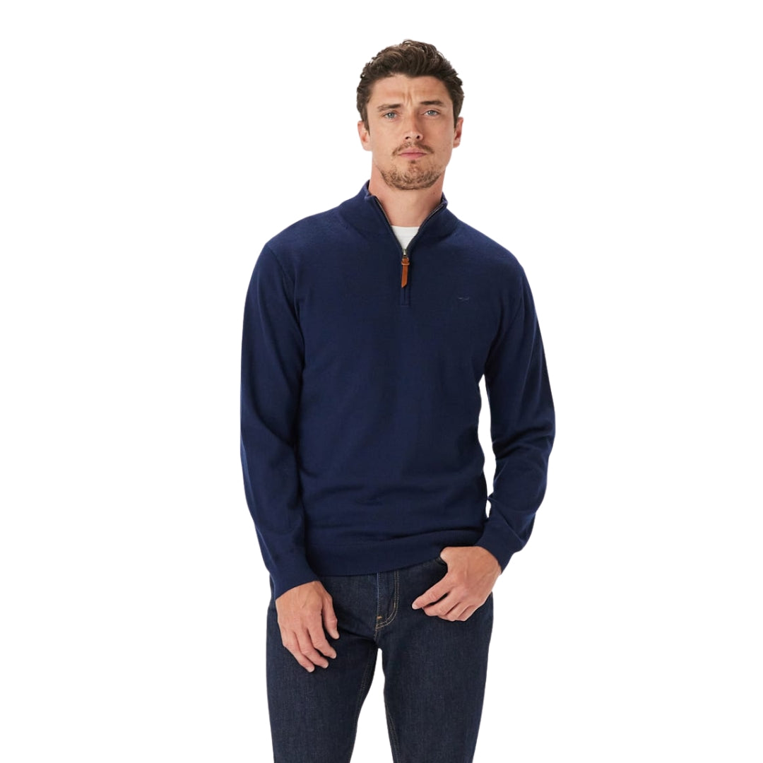 Ernest 1/4-Zip Merino Knit S25