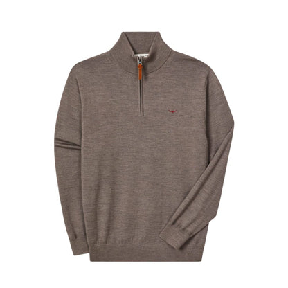 Ernest Half-Zip Merino Knit W26