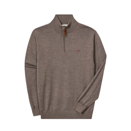 Ernest Half-Zip Merino Knit W26