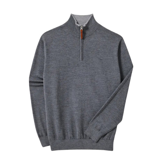 Ernest Merino Quarter-Zip Knit W25