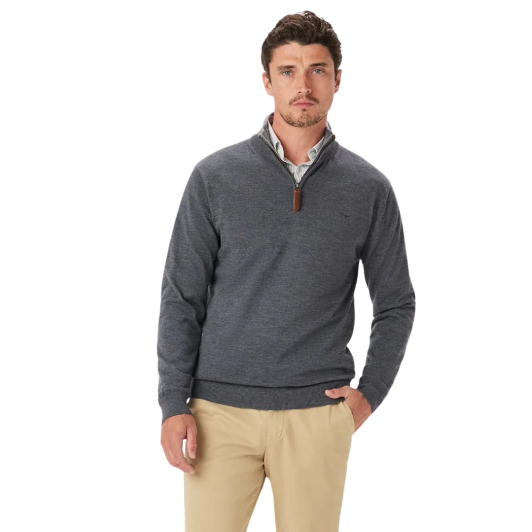 Ernest Merino Quarter-Zip Knit W25