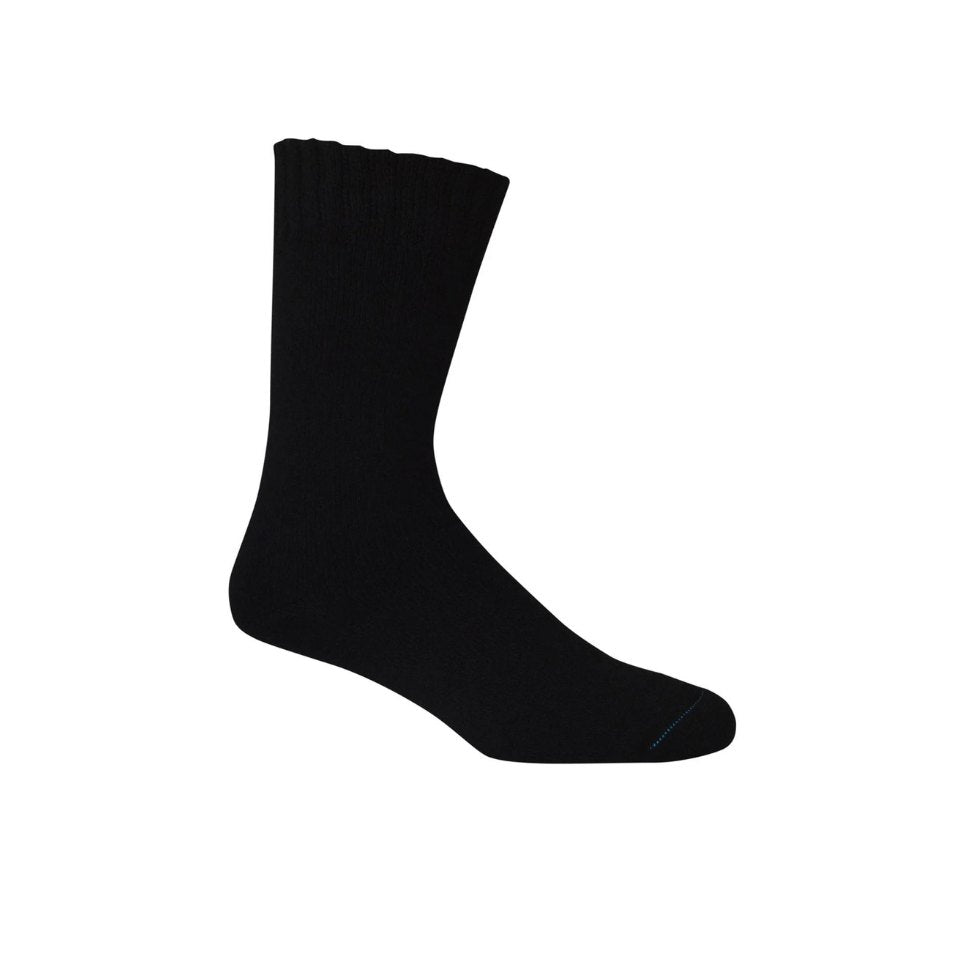 Extra Thick Bamboo Socks 10-14 Black Miscellaneous by Bamboo Textiles | The Bloke Shop