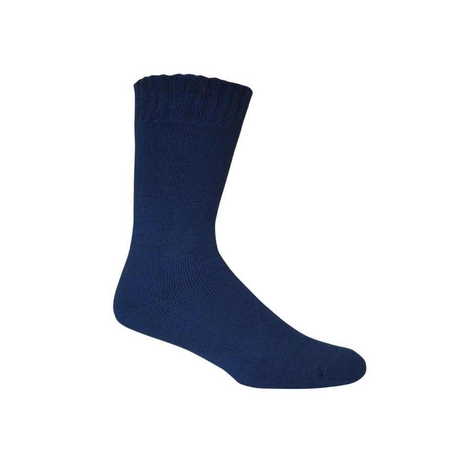 Extra Thick Bamboo Socks 10-14 Navy Miscellaneous by Bamboo Textiles | The Bloke Shop