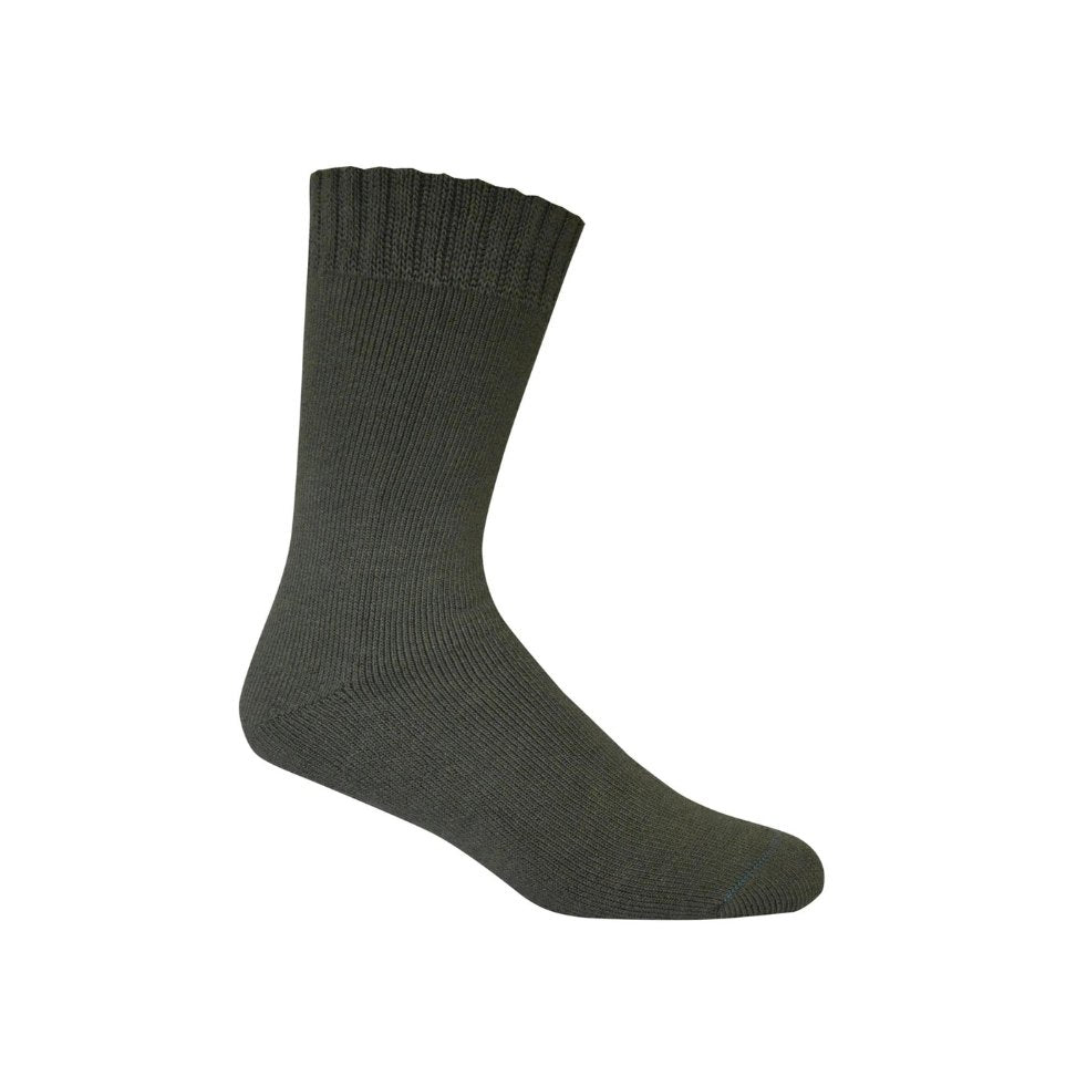 Extra Thick Bamboo Socks 10-14 Khaki Miscellaneous by Bamboo Textiles | The Bloke Shop