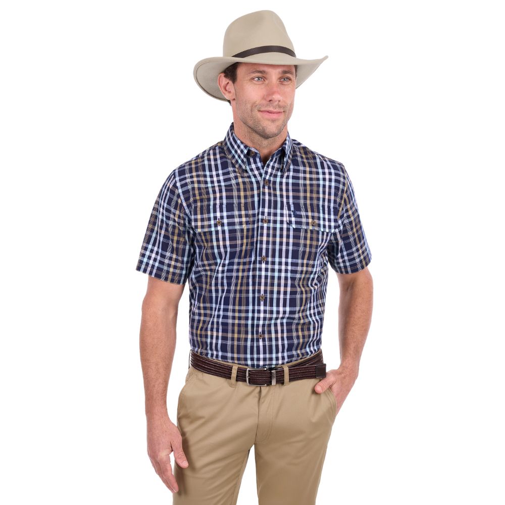 Finley Double Pocket Short Sleeve Shirt