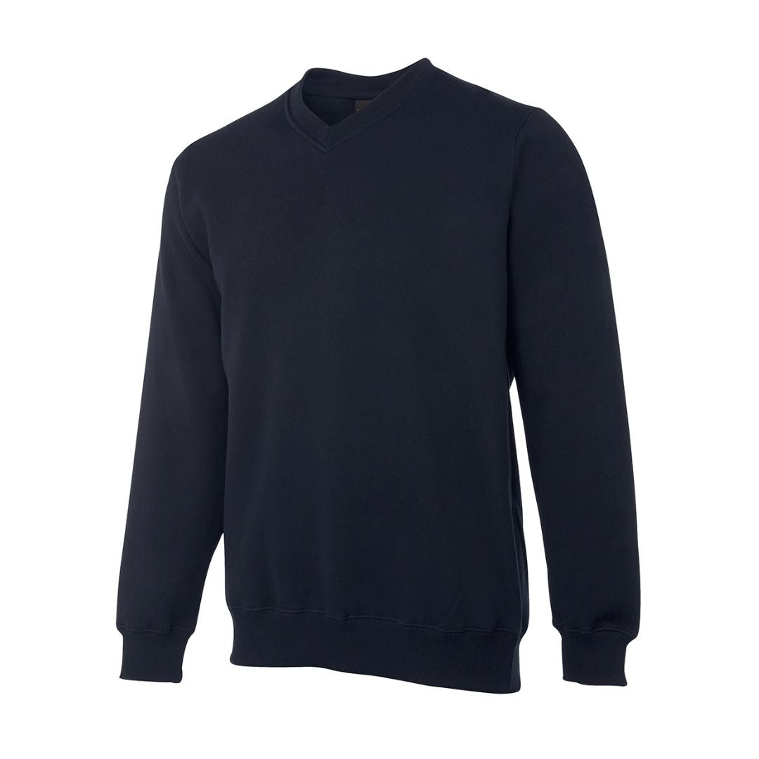 Fleecy V-Neck Jumper