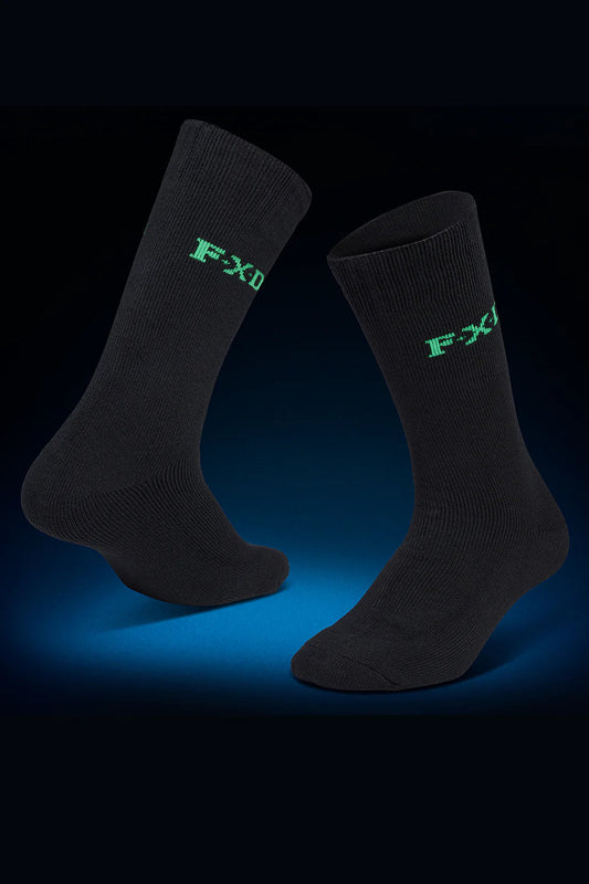 FXD SK-5™ 2-Pack Bamboo Work Sock OS Assorted Mens Socks by FXD Workwear | The Bloke Shop