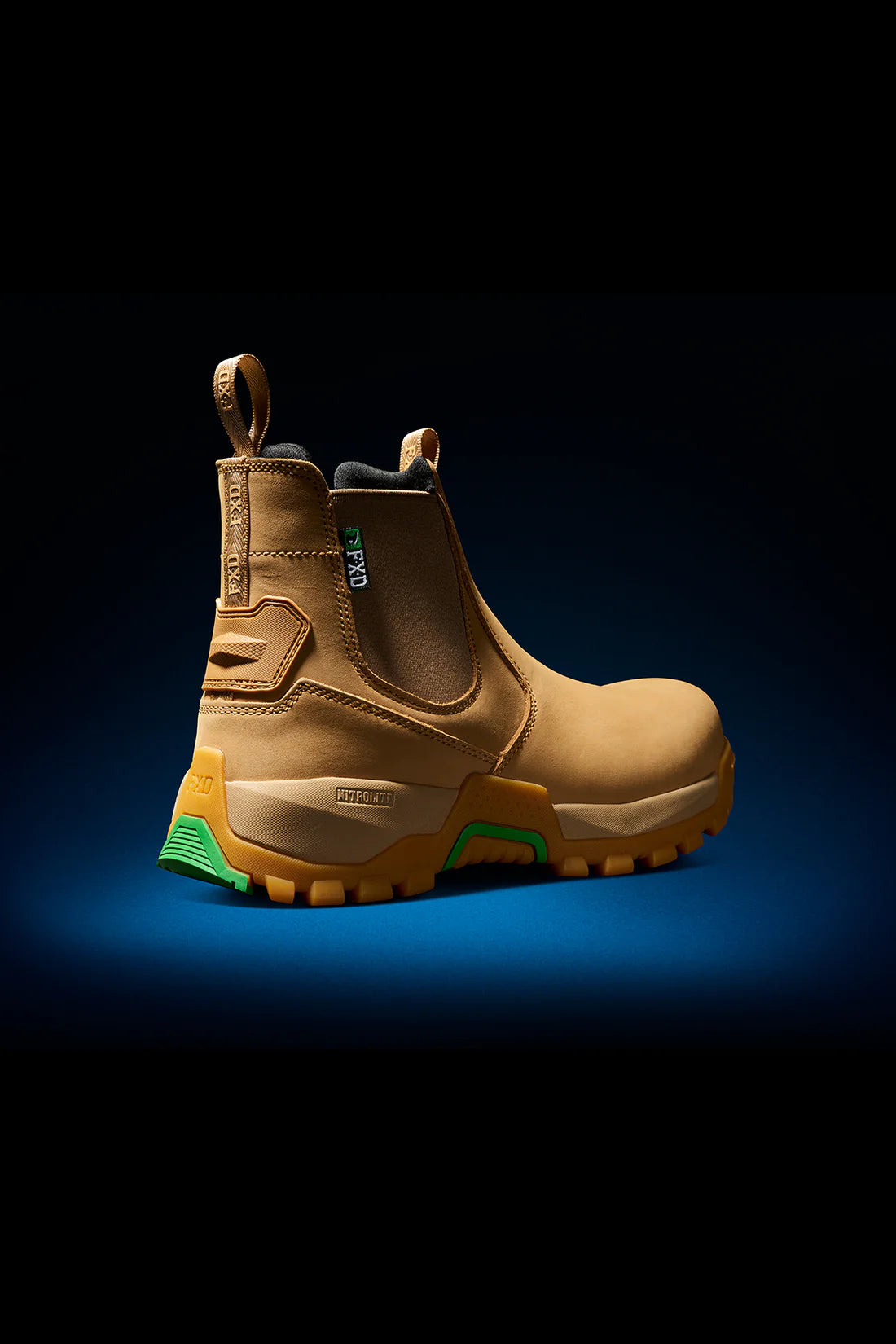 FXD WB-4™ Pull On Work Boot Wheat Workboots by FXD Workwear | The Bloke Shop