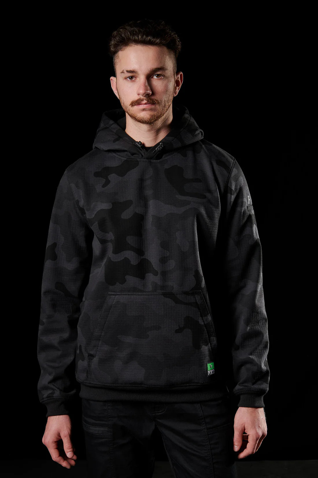 Camo Hoodie FXD work wear