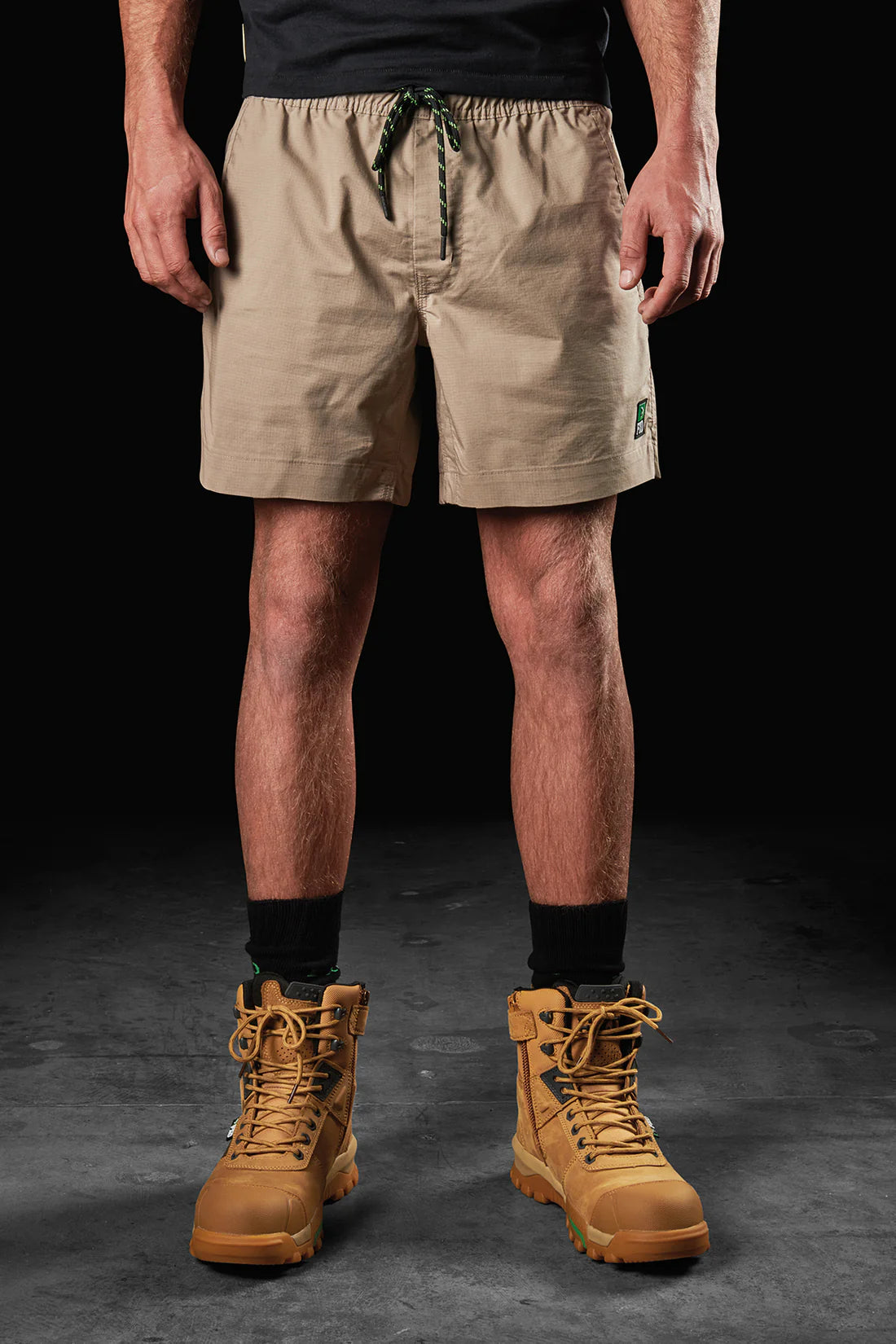 FXD WS-4™ Work Short 72R Khaki Workwear by FXD Workwear | The Bloke Shop