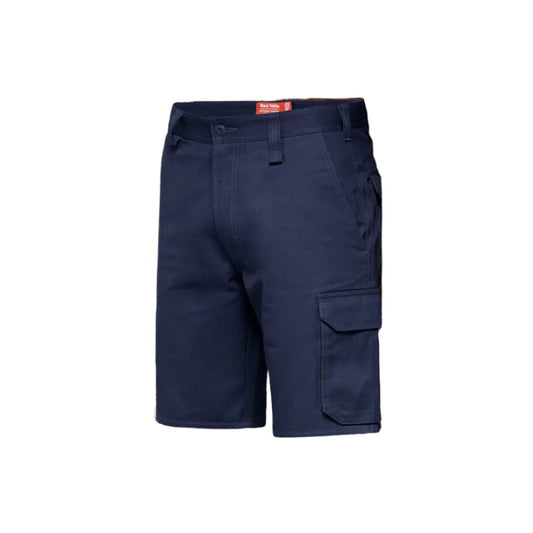 Generation Y Cotton Drill Short 102R Navy Workwear by Yakka Workwear | The Bloke Shop