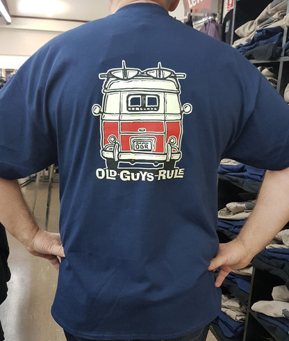 Good Vibrations T-Shirt by Old Guys Rule M Navy Mens Tshirt by Old Guys Rule OGR | The Bloke Shop