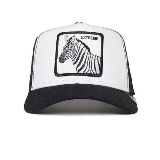 Goorin Bros Trucker Cap - Exxxtreme OS White/Black Cap by Goorin Bros | The Bloke Shop