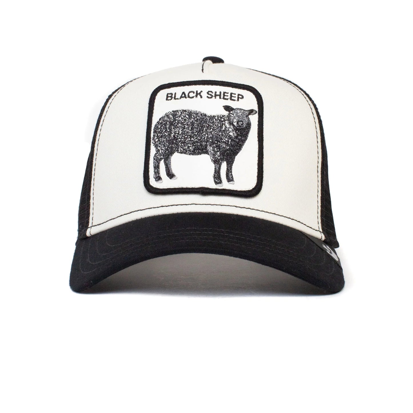 Goorin Bros Trucker Cap - The Black Sheep OS Black/White Cap by Goorin Bros | The Bloke Shop