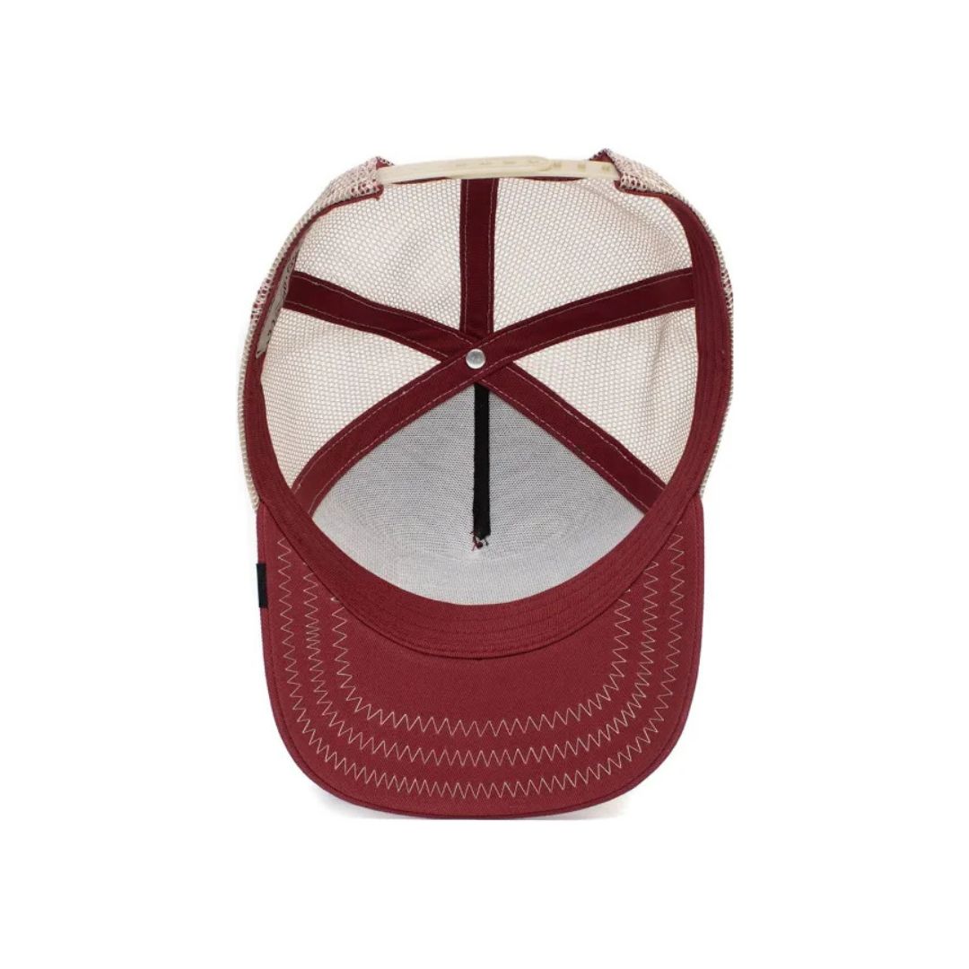 Goorin Bros Trucker Cap - The GOAT OS Red Cap by Goorin Bros | The Bloke Shop