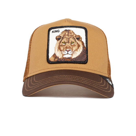 Goorin Bros Trucker Cap - The King Lion OS Whiskey Cap by Goorin Bros | The Bloke Shop