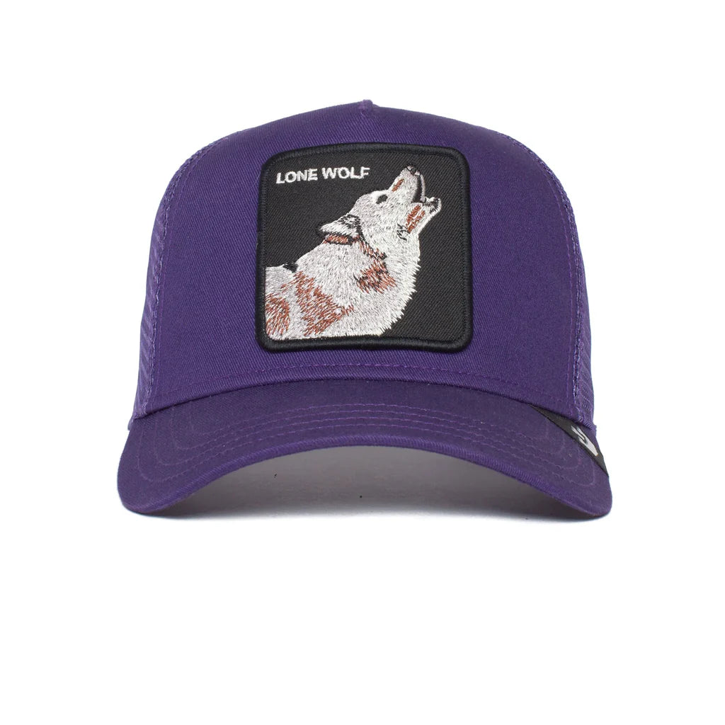 Goorin Bros Trucker Cap - The Lone Wolf OS Purple Cap by Goorin Bros | The Bloke Shop