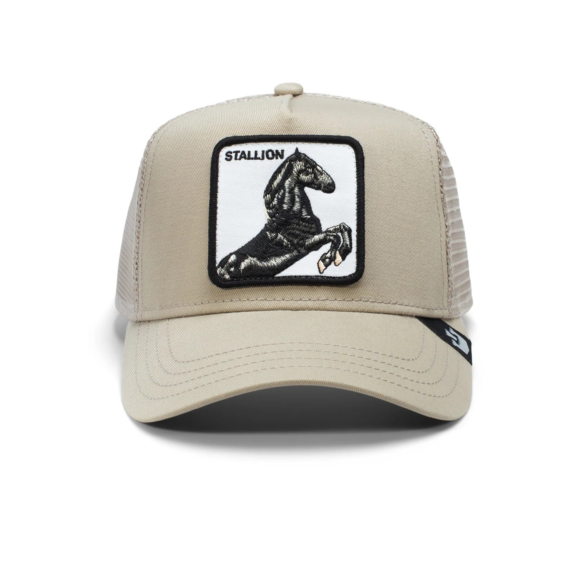 Goorin Bros Trucker Cap - The Stallion OS Khaki Cap by Goorin Bros | The Bloke Shop