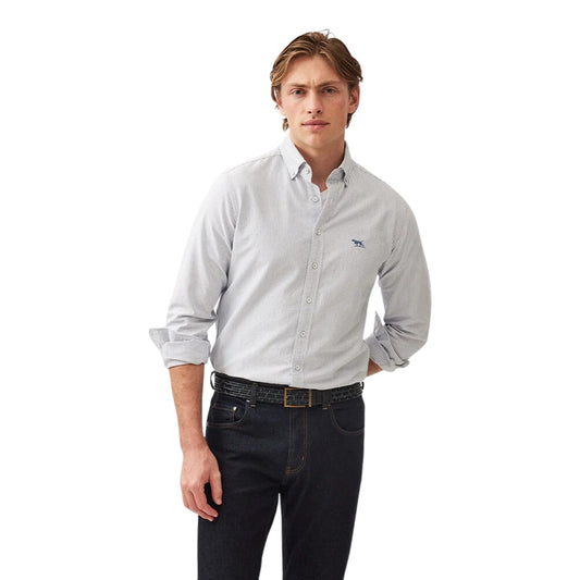 Gunn Oxford Stripe Sports Fit Shirt